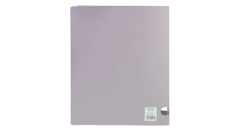 Segregator A4/3 cm 2 ringi PP morandi różowy BIURFOL SEM-A4-01 – zdjęcie 2