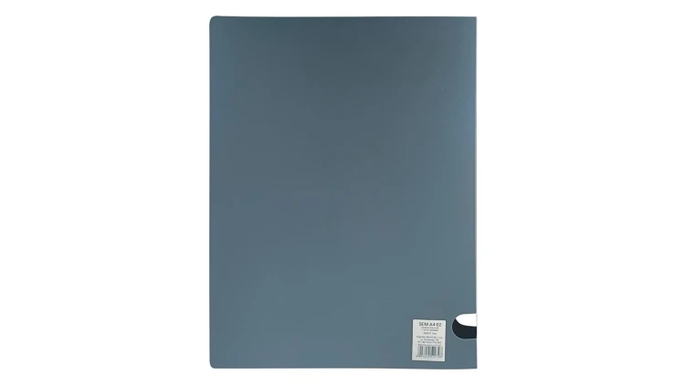 Segregator A4/3 cm 2 ringi PP morandi grafitowy BIURFOL SEM-A4-02 – zdjęcie 2
