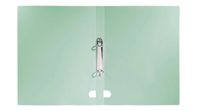 Segregator A4/3 cm 2 ringi PP morandi zielony BIURFOL SEM-A4-03 – zdjęcie 3