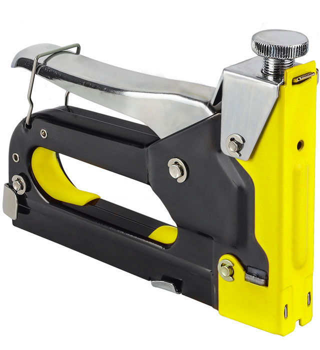 Zszywacz tapicerski taker GRAND GR-T01 żółty – zdjęcie 2