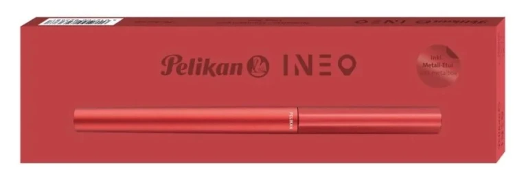 Pióro wieczne met Ineo czerwone etui met PELIKAN 823685 – zdjęcie 3