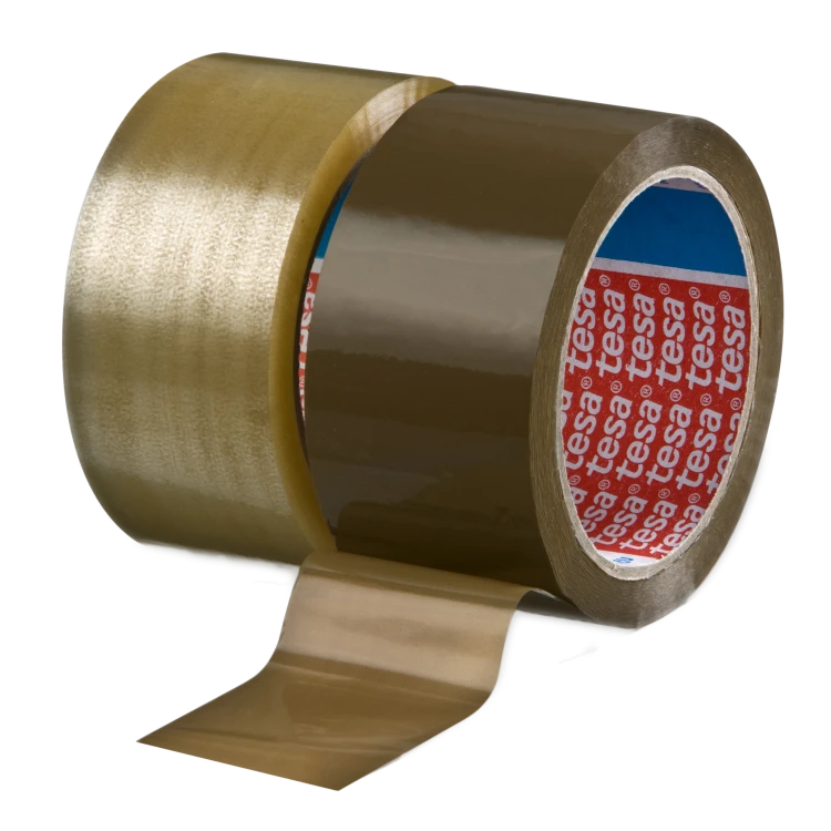 TAŚMA PAKOWA TESAPACK STANDARD SOLVENT 66M x 48MM BRĄZOWA – zdjęcie 2