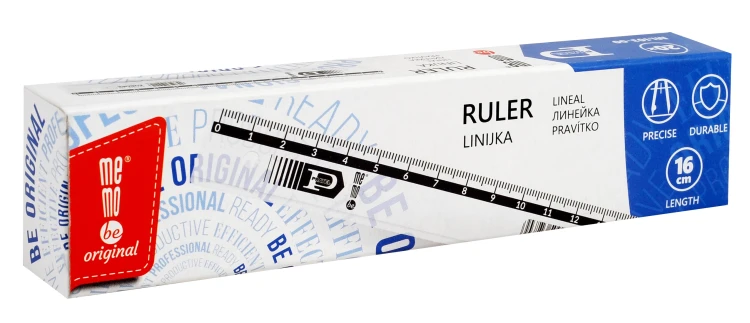 Linijka MemoBe by Pratel 16 cm – zdjęcie 2