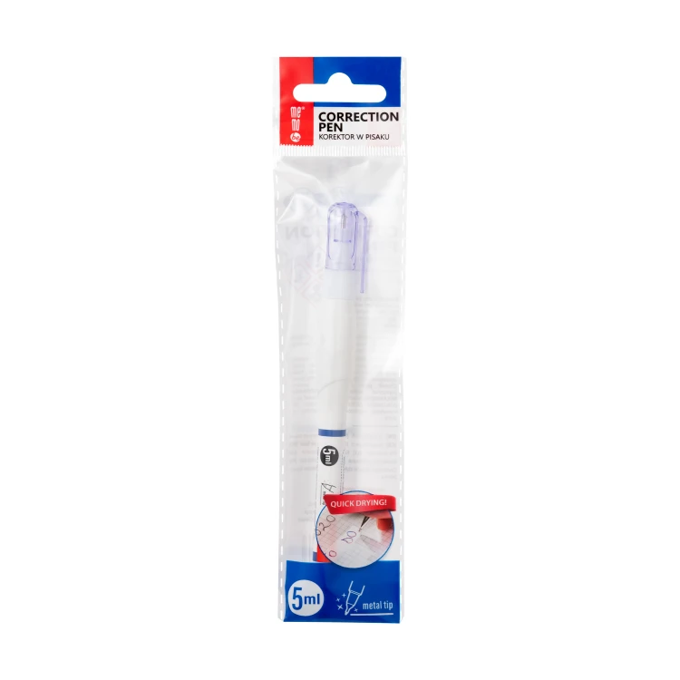 Korektor w pisaku MEMOBE Slim z metalową końcówką 5ml , 1 szt. etui – zdjęcie 5