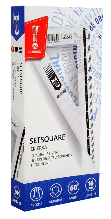 Ekierka MemoBe by Pratel 16cm 60 stopni – zdjęcie 2