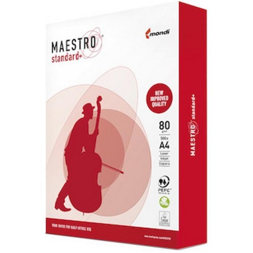 Papier xero A4 80 g Maestro Standard Plus op.500 arkuszy A 5 IGEPA 94918A80 S