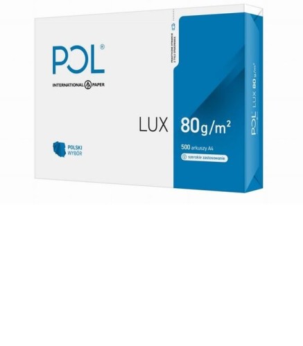 Papier xero A4 80 g op.500 arkuszy POLLUX 3050021021