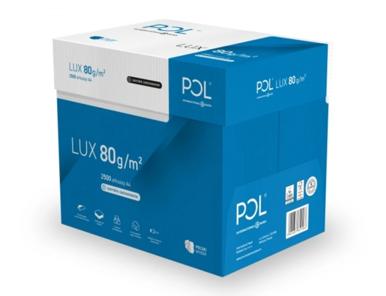 Papier xero A4 80 g op.500 arkuszy POLLUX 3050021021 – zdjęcie 2