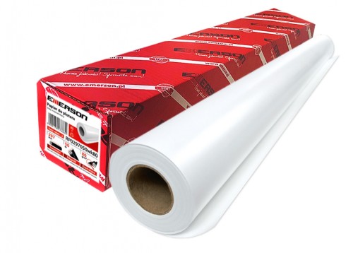 Papier do Plotera 610mm x50mb biały 80g EMERSON RP0610050W