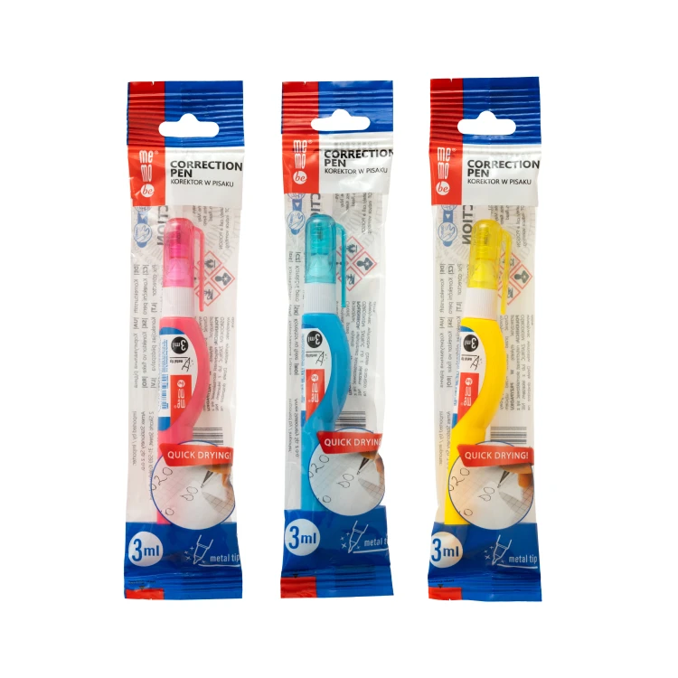Korektor w pisaku MEMOBE Mini z metalową końcówką 3ml , 1 szt. etui – zdjęcie 2