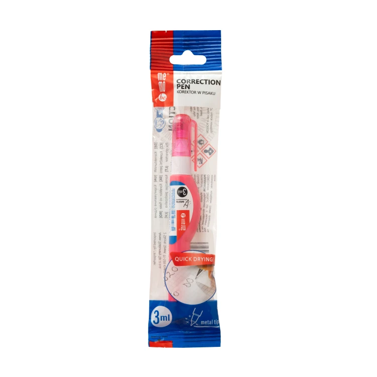 Korektor w pisaku MEMOBE Mini z metalową końcówką 3ml , 1 szt. etui – zdjęcie 6