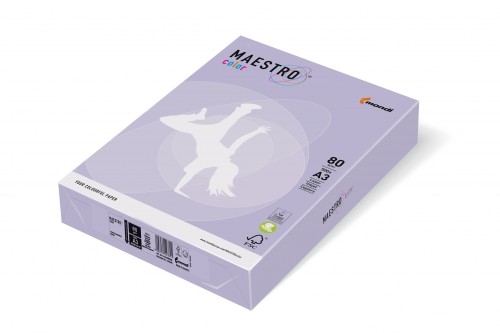 Papier xero A4 80 g fioletowy Maestro op.500 arkuszy IGEPA 941LA12A80