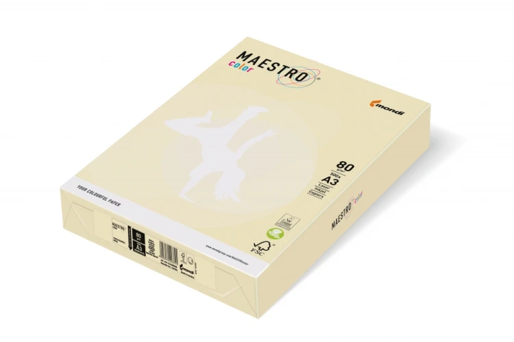 Papier xero A4 80 g waniliowy Maestro op.500 arkuszy IGEPA 941BE66A80