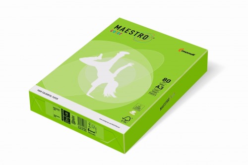 Papier xero A4 160 g zielony jasny Maestro op.500 arkuszy IGEPA 941MA42A16