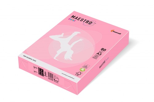 Papier xero A4 80 g różowy Maestro op.500 arkuszy IGEPA 941PI25A8