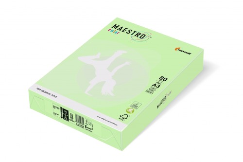 Papier xero A4 80 g zielony Maestro op.500 arkuszy IGEPA 941MG28A80