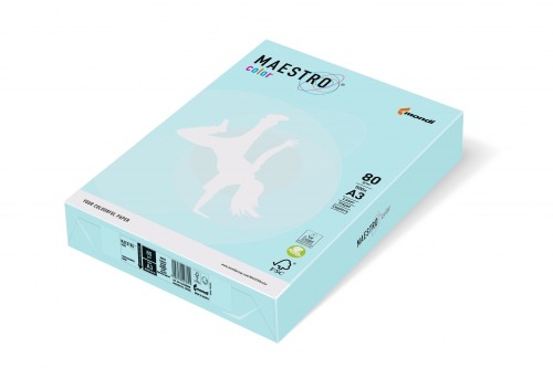 Papier xero A4 80 g niebieski Maestro op.500 arkuszy IGEPA 941MB30A80
