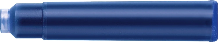Naboje atramentowe krótkie niebieskie 6 szt. kartonik Faber-Castell – zdjęcie 2