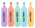 Zakreślacz MEMOBE, pastelowy, 5 kolorów etui – zdjęcie 4