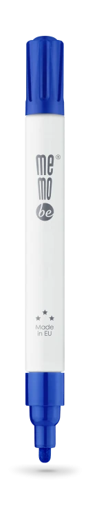 Marker olejowy MM301 MemoBe, końcówka okrągła 2-4 mm niebieski – zdjęcie 2
