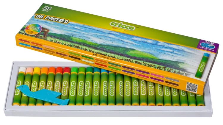 Pastele olejne Cricco 24 kol. – zdjęcie 2