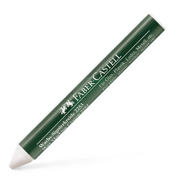 Kredka do znakowania 2253-S biała Faber-Castell – zdjęcie 2