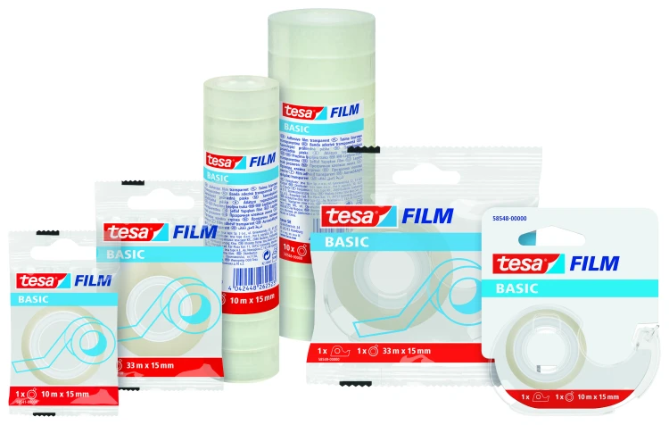 Taśma biurowa tesa basic 33M X15 mm z dyspenserem w etui 1 szt. – zdjęcie 2