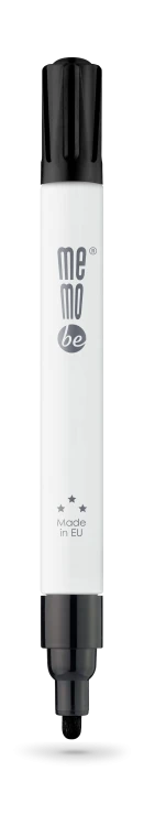Marker olejowy MM301 MemoBe, końcówka okrągła 2-4 mm czarny – zdjęcie 2