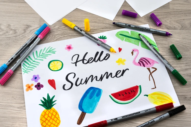 Flamastry dwustronne etui 20 kol. Faber-Castell – zdjęcie 3