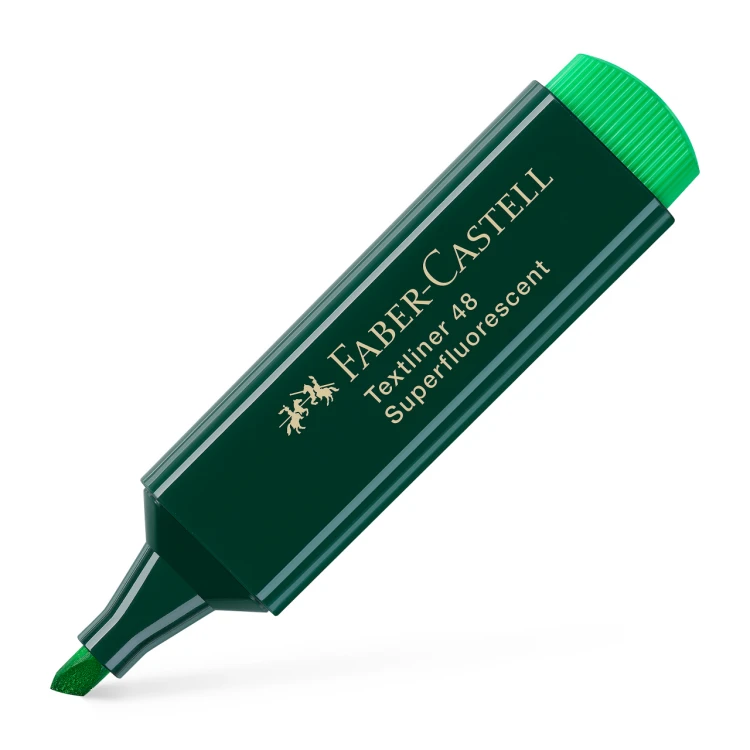 Zakreślacz 48 zielony Faber-Castell – zdjęcie 3