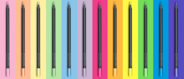 Kredki trójkątne black edition 12 kol. pastelowych i neonowych Faber-Castell – zdjęcie 4