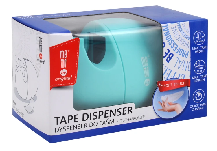 Dyspenser do taśm MemoBe soft-touch miętowy – zdjęcie 2