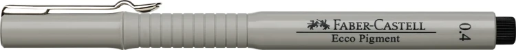 Cienkopis ecco pigment 0,4 mm czarny Faber-Castell – zdjęcie 3