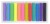 PLASTELINA CRICCO 12 KOLORÓW (6x FLUO+ 6x BROKAT) – zdjęcie 2