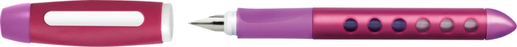 Pióro wieczne scribolino dla praworęcznych malinowo-jagodowe w etui Faber-Castell – zdjęcie 2