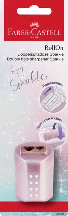 TEMPERÓWKA PODWÓJNA RollOn SPARKLE 1 SZT. BLISTER FABER--CASTELL – zdjęcie 3