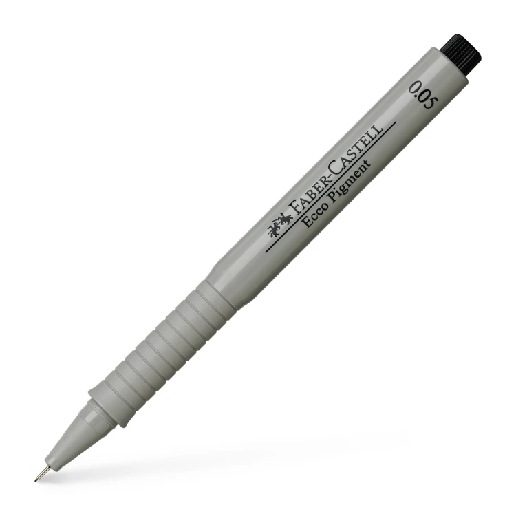 Cienkopis ecco pigment 0,05 mm czarny Faber-Castell – zdjęcie 5