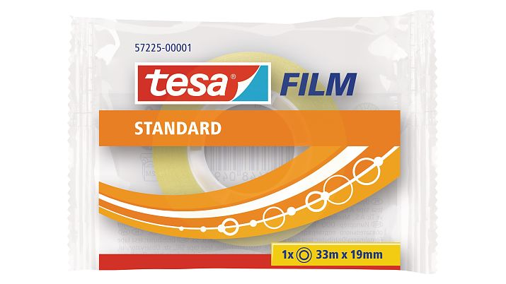 Taśma biurowa tesafilm standard 33MX19 mm – zdjęcie 3