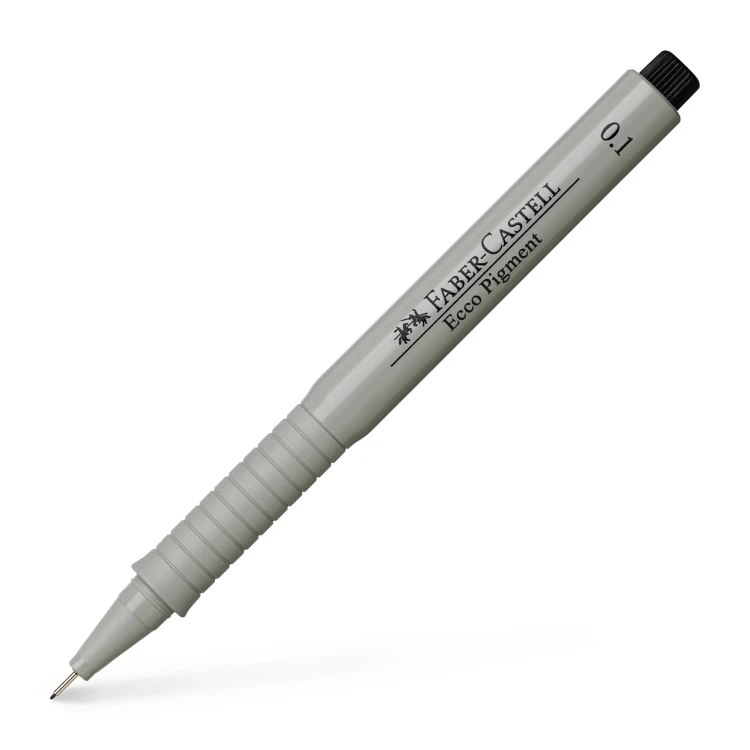 Cienkopis ecco pigment 0,1 mm czarny Faber-Castell – zdjęcie 5