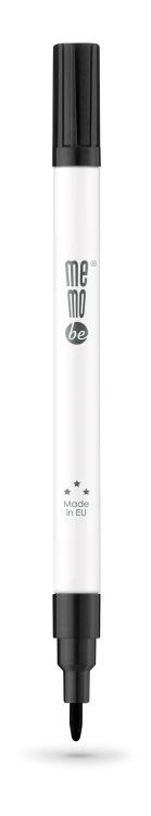 Marker olejowy MM300 MemoBe, końcówka okrągła 1-1,5 mm czarny – zdjęcie 2