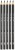 Ołówek akwarelowy 5 szt. HB,2B,4B,6B,8B + pędzelek blister Faber-Castell – zdjęcie 2