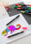 Flamastry dwustronne etui 10 kol. neon Faber-Castell – zdjęcie 3