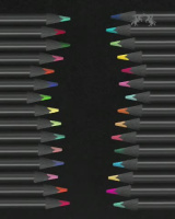 Kredki trójkątne black edition 24 kol. Faber-Castell – zdjęcie 3