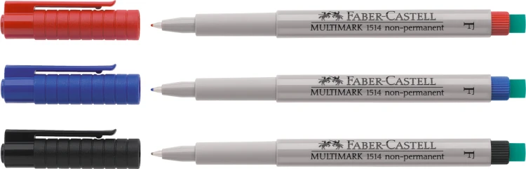 Multimark OHP niepermanentny f niebieski Faber-Castell – zdjęcie 4