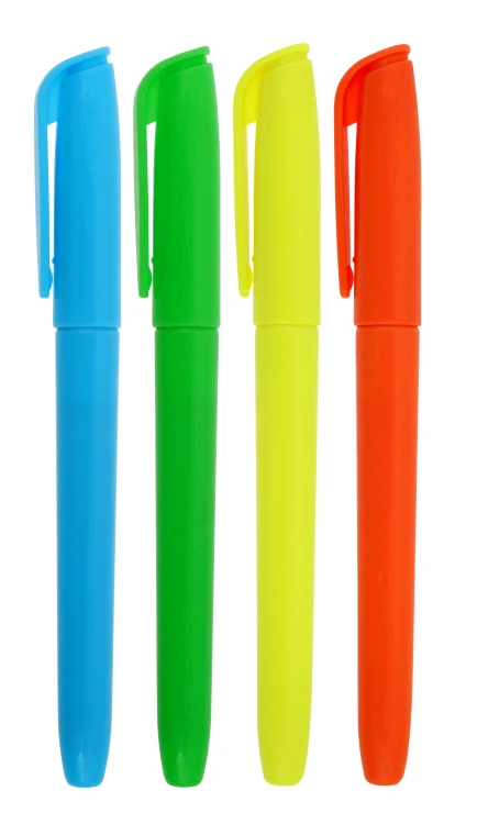 Zakreślacz MemoBe w pisaku 4-kol. etui – zdjęcie 2