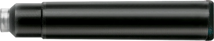 Naboje atramentowe krótkie czarne 6 szt. kartonik Faber-Castell – zdjęcie 2