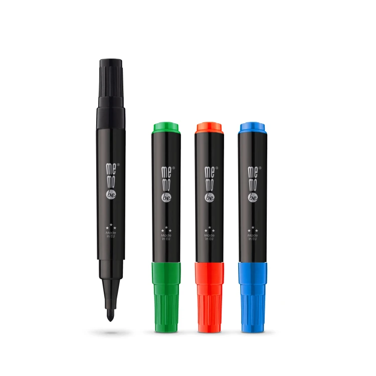 Marker permanentny M200 MemoBe końcówka okrągła 3 mm zielony – zdjęcie 3