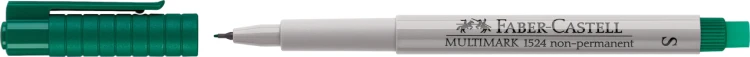 Multimark OHP niepermanentny s zielony Faber-Castell – zdjęcie 2