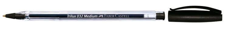 Długopis trilux 032 czarny Faber-Castell – zdjęcie 2