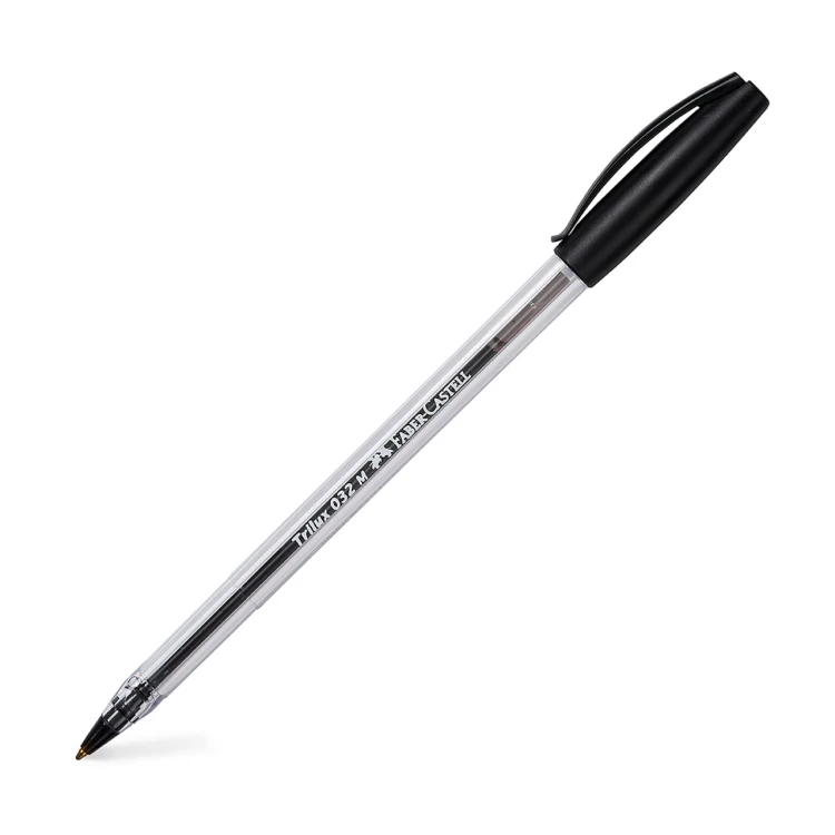 Długopis trilux 032 czarny Faber-Castell – zdjęcie 3